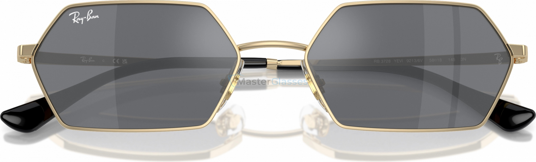   Ray-Ban YEVI RB3728 92136V Gold