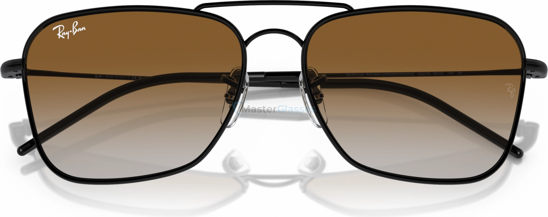   Ray-Ban CARAVAN REVERSE RBR0102S 002/CB Black