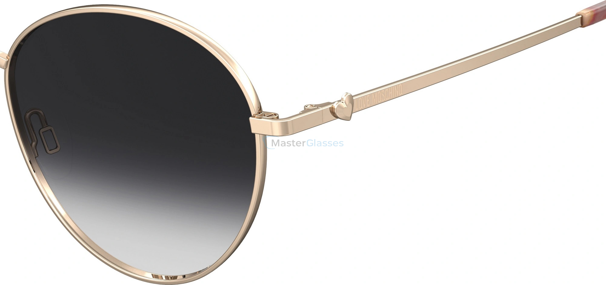   MOSCHINO LOVE MOL038/S 000,  ROSE GOLD, DARK GREY SF