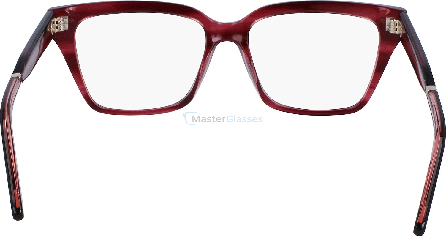  CALVIN KLEIN CK22539 609,  BURGUNDY HAVANA, CLEAR