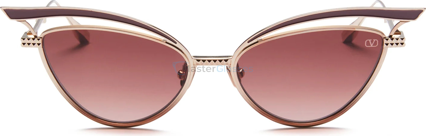   VALENTINO V - GLASSLINER GLD - PNK,  WHITE GOLD, LIGHT PINK