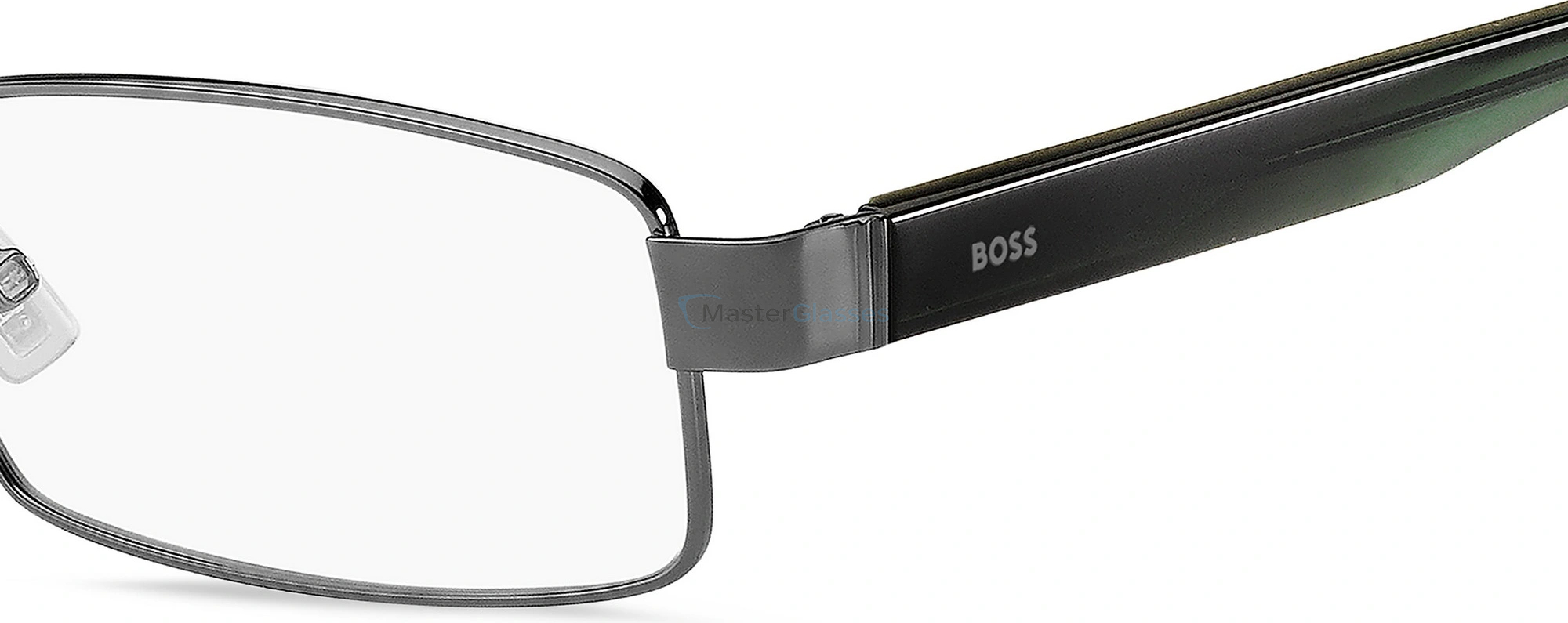  HUGO BOSS 1519 ASR Dark Ruthenium Green