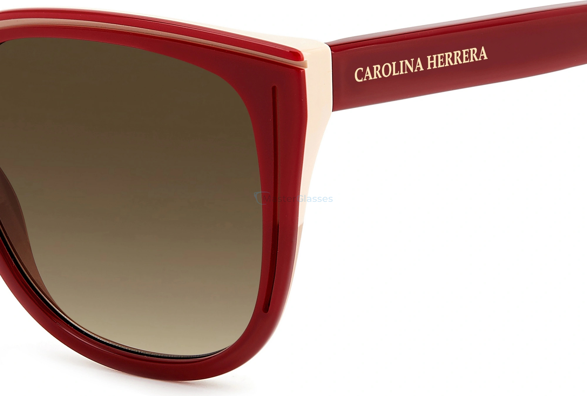   CAROLINA HERRERA HER 0144/S R9S Burgundy Beige