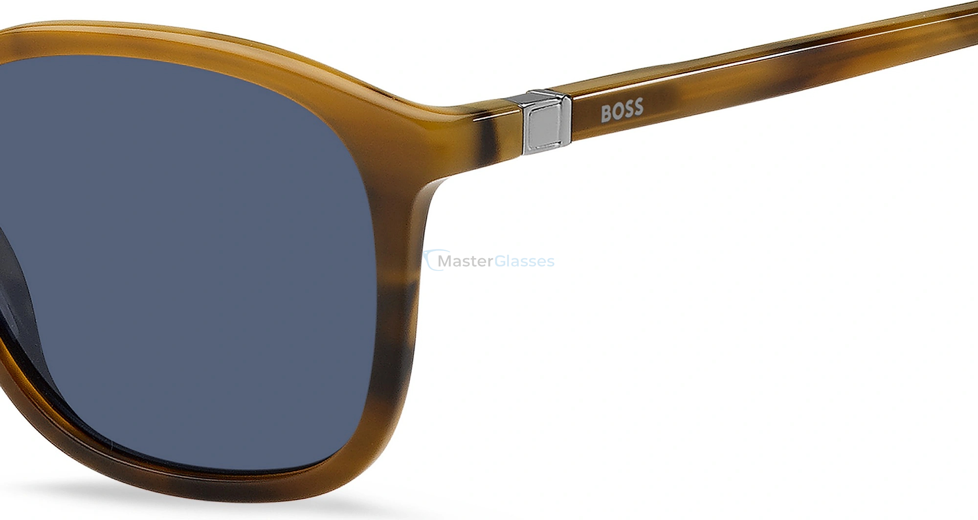   HUGO BOSS 1433/S 6C5 Brown Horn Ruthenium