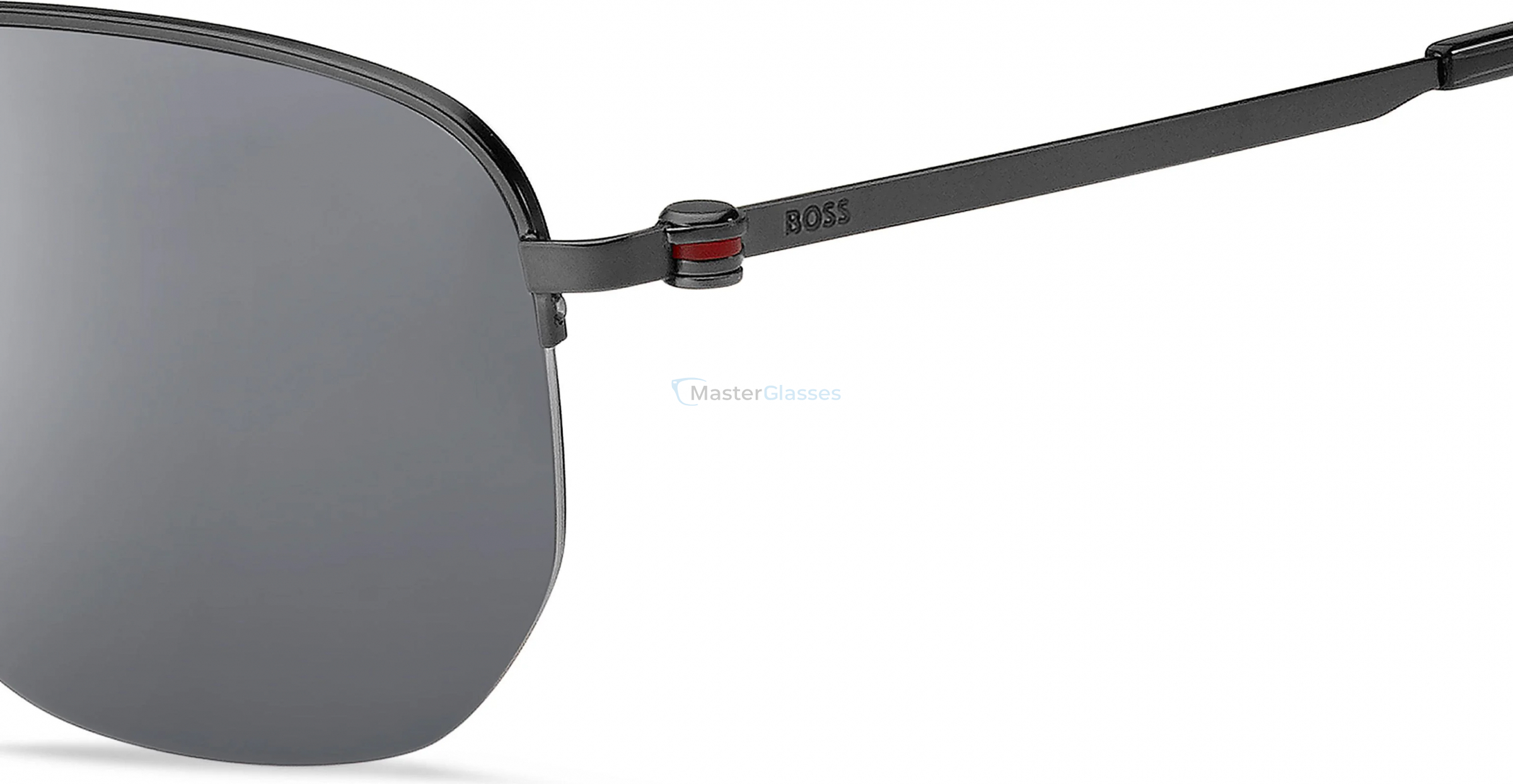   Hugo BOSS 1538/F/SK R80 Matte Dark Ruthenium