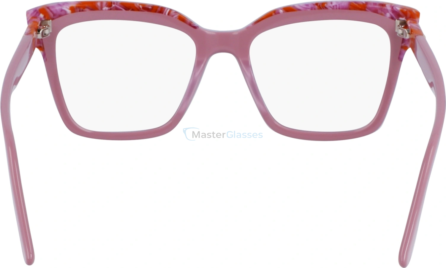  KARL LAGERFELD KL6130 618,  ROSE/MARBLE, CLEAR