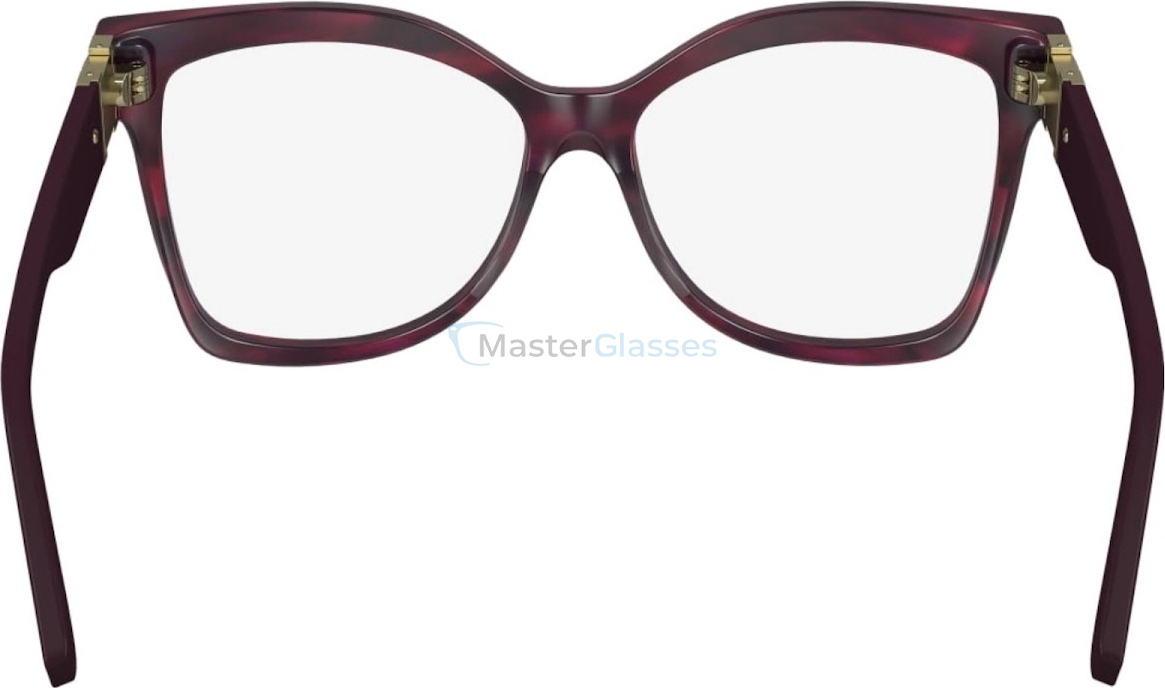  KARL LAGERFELD KL6149 512,  STRIPED WINE/PURPLE, CLEAR