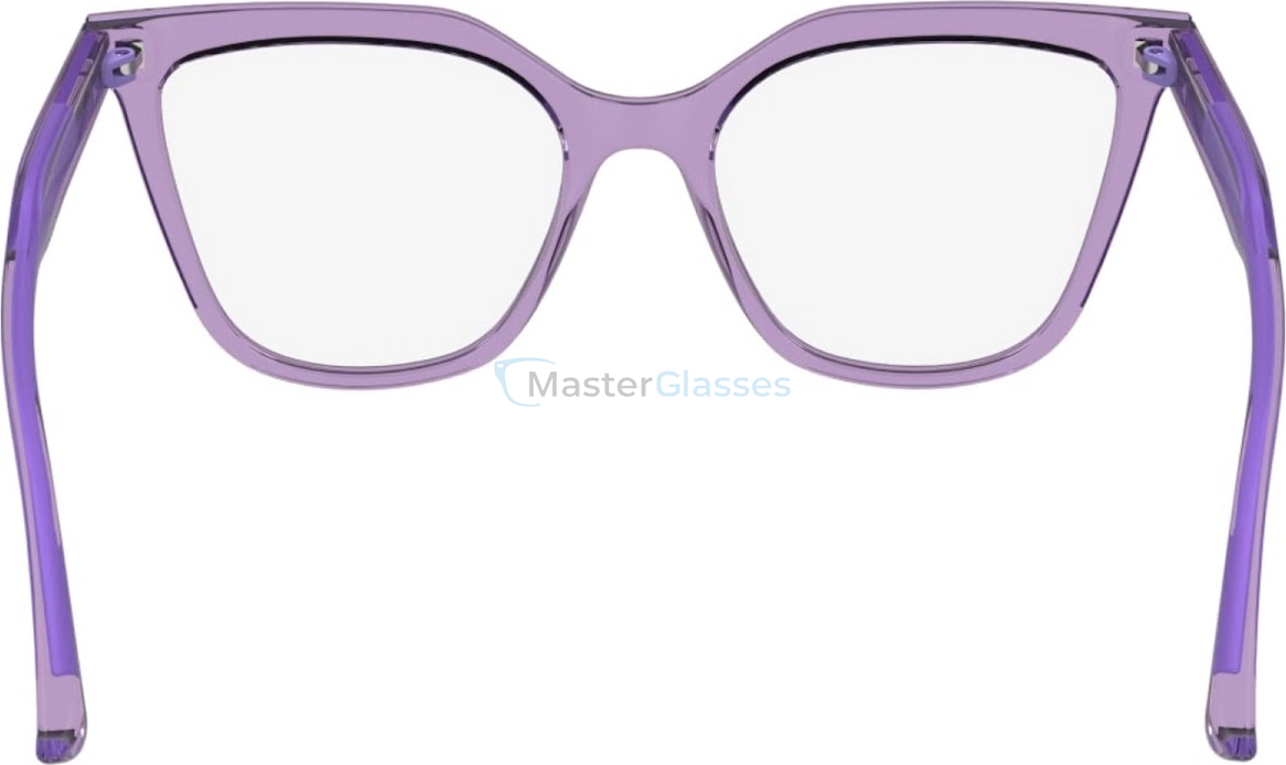  KARL LAGERFELD KL6155 662,  LAVENDER, CLEAR