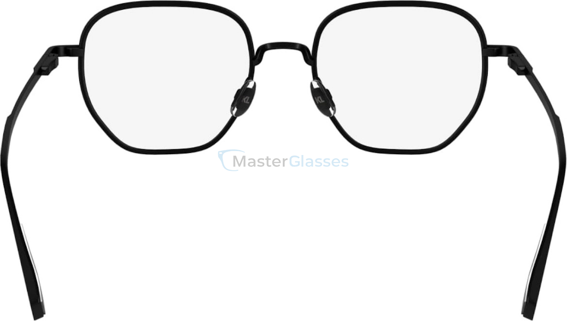  KARL LAGERFELD KL351 002,  MATTE BLACK, CLEAR