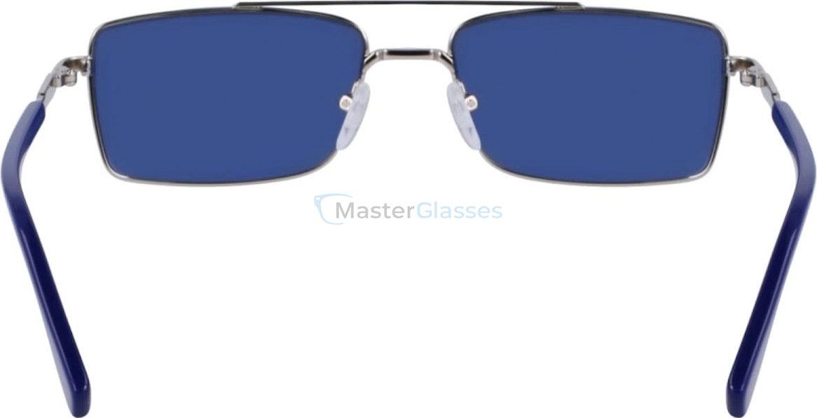   KARL LAGERFELD KL348S 040,  SHINY SILVER, BLUE