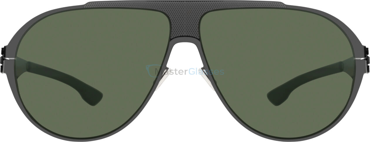   Ic! Berlin Carson Gun-Metal Black Green Polarized Donnerstag