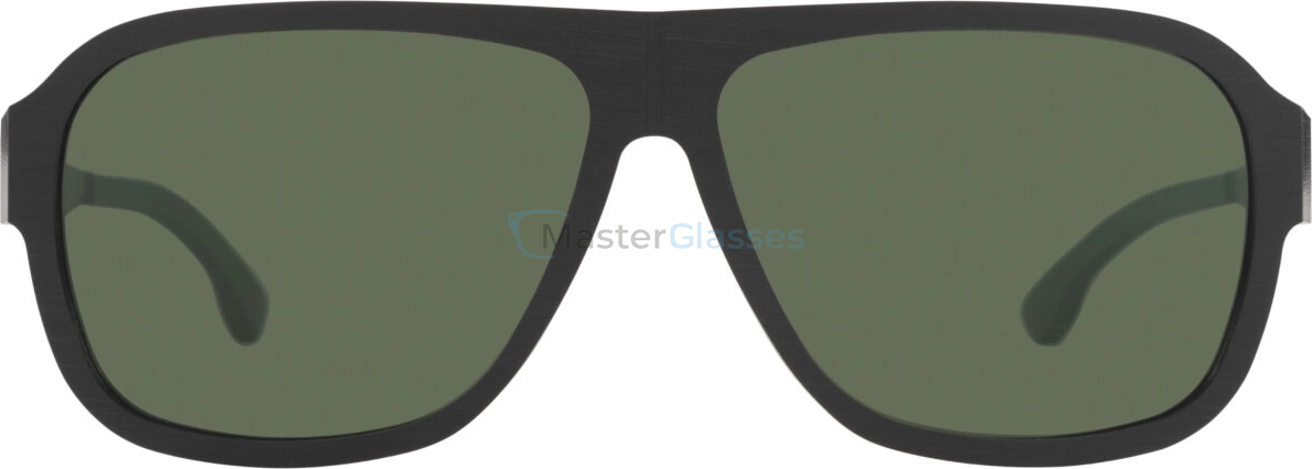   Ic! Berlin Power Law Black Rough Black-Matt Green Polarized Mittwoch