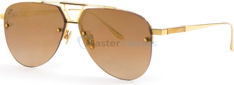  Leisure Society Bandini 24K GOLD Brown Gradient Lens