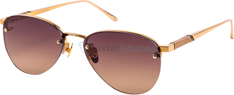  Leisure Society Sierra II. 24K GOLD (Brown Gradient Lens)