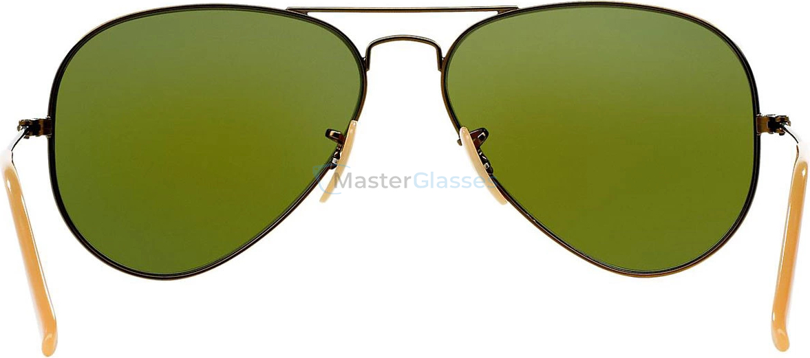 Солнцезащитные очки Ray-Ban Aviator Large Metal RB3025 167/1R Brushed Bronze Demishiny