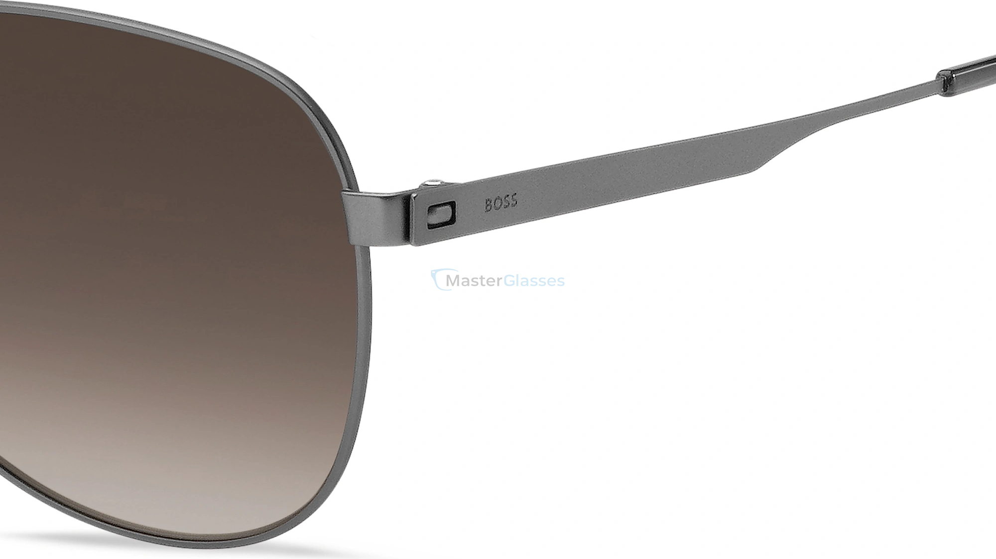   HUGO BOSS 1641/S R80 Matte Dark Ruthenium