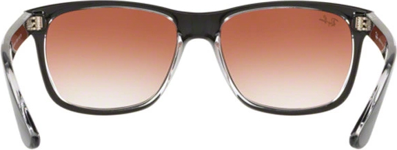 �������������� ���� Ray-Ban Rb4181 RB4181 6039V0 Top Black On Transparent