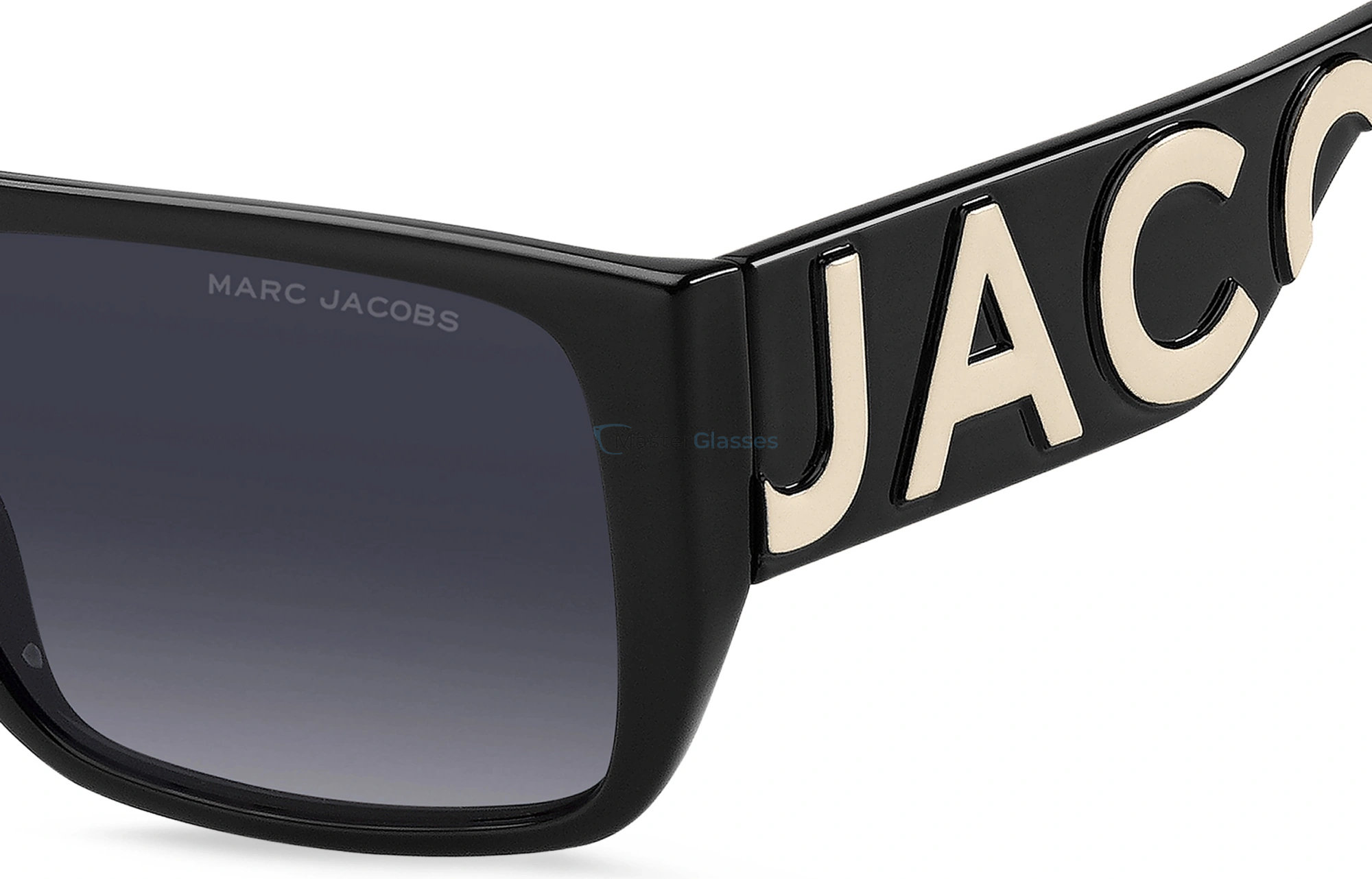   MARC JACOBS MARC LOGO 096/S 80S BLCK WHTE