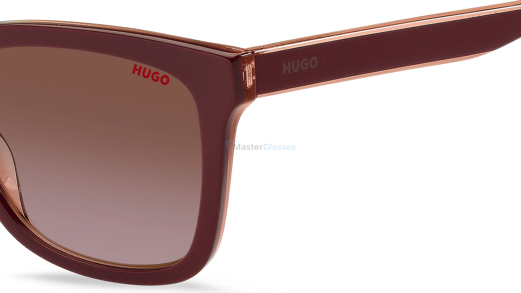   Hugo HG 1248/S 0T5 Burgundy Pink