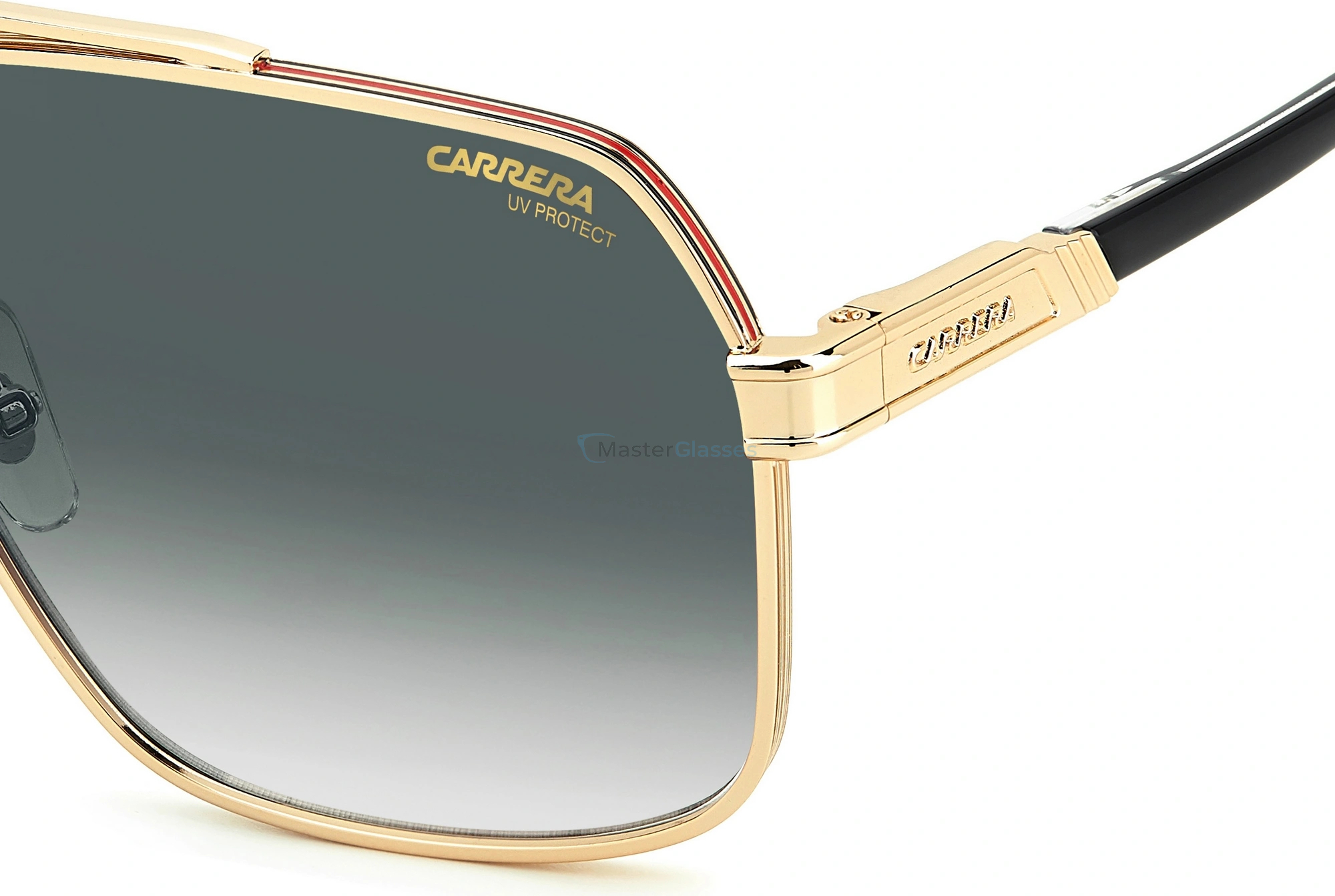   CARRERA 1055/S W3J Gold Striped Red