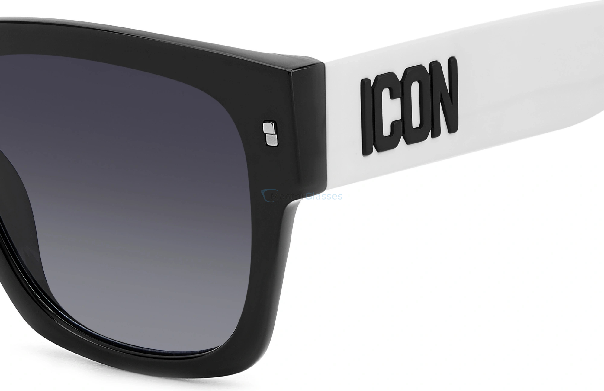   DSQUARED2 ICON 0004/S P56 BLACK WHITE BLACK