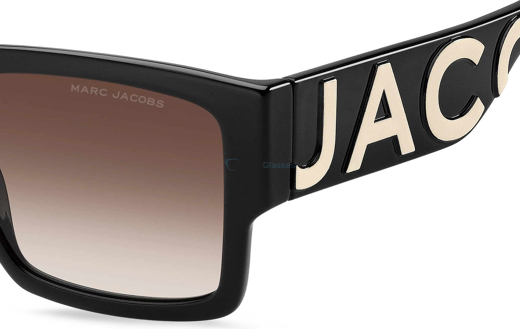   MARC JACOBS MARC 739/S 80S BLACK WHITE