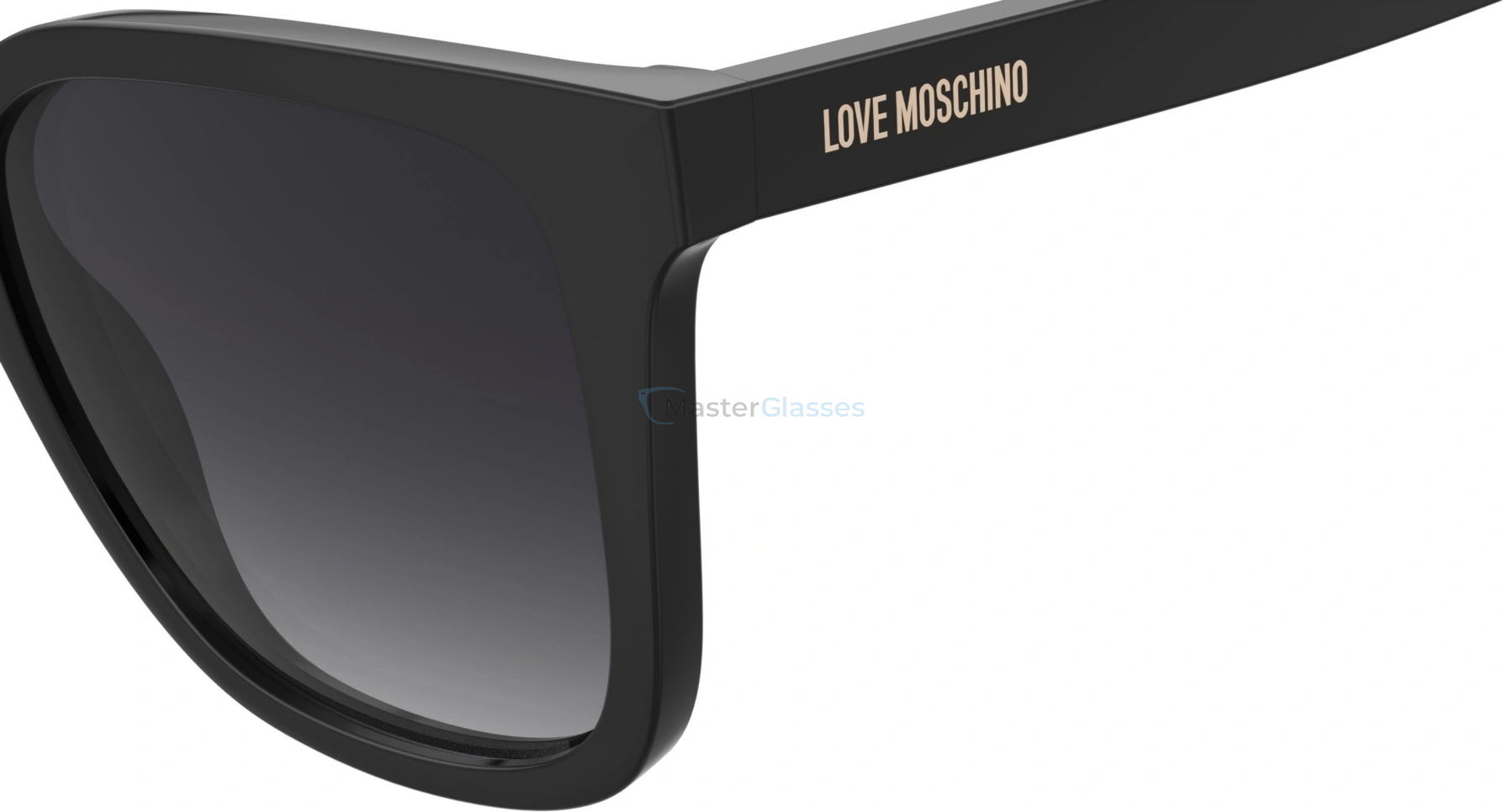   MOSCHINO LOVE MOL077/S 807 BLACK