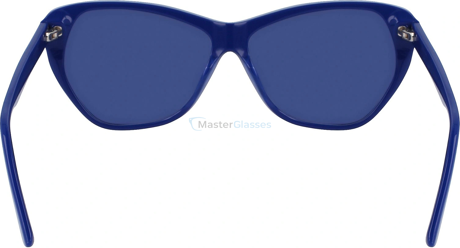   KARL LAGERFELD KL6103S 407,  DARK BLUE / AZURE, BLUE