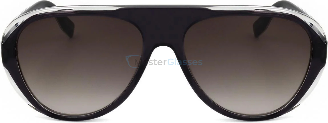   KARL LAGERFELD KL6075S 005,  BLACK/CRYSTAL, BROWN