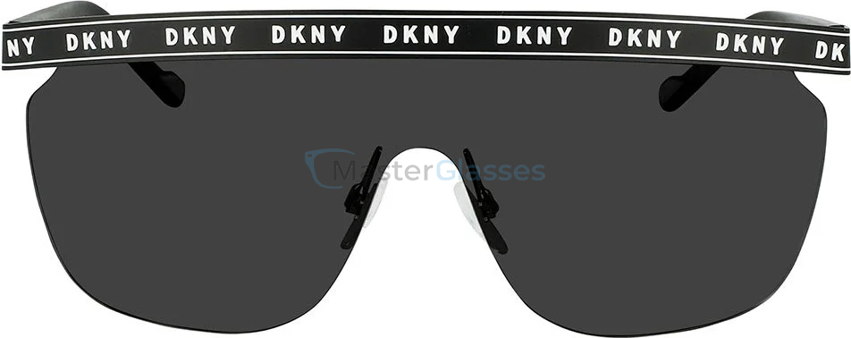   DKNY DK538S 005,  MATTE BLACK/WHITE, BLACK