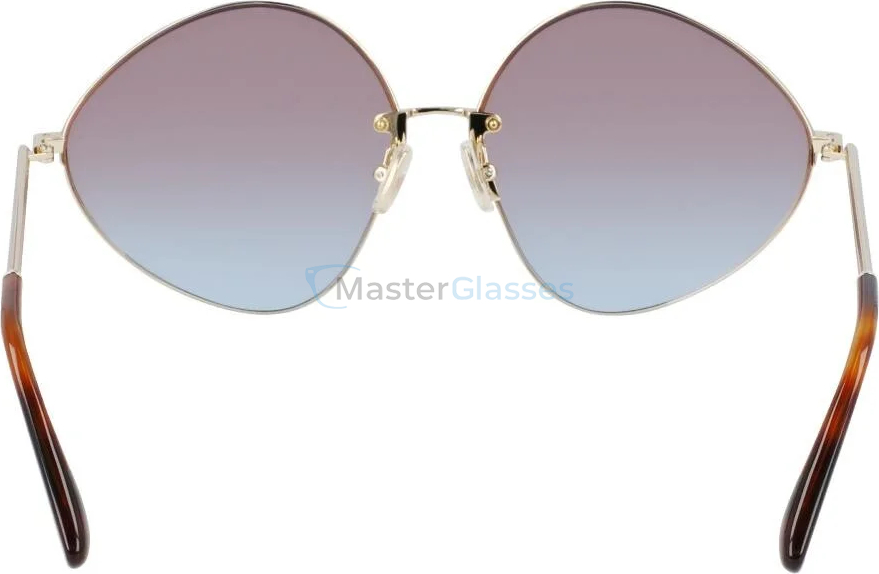   VICTORIA BECKHAM VB220S 731,  PURPLE/CAMEL/AZURE