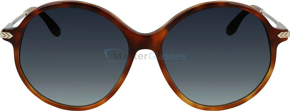   VICTORIA BECKHAM VB632S 232,  LIGHT HAVANA FADE, GRADIENT BLUE