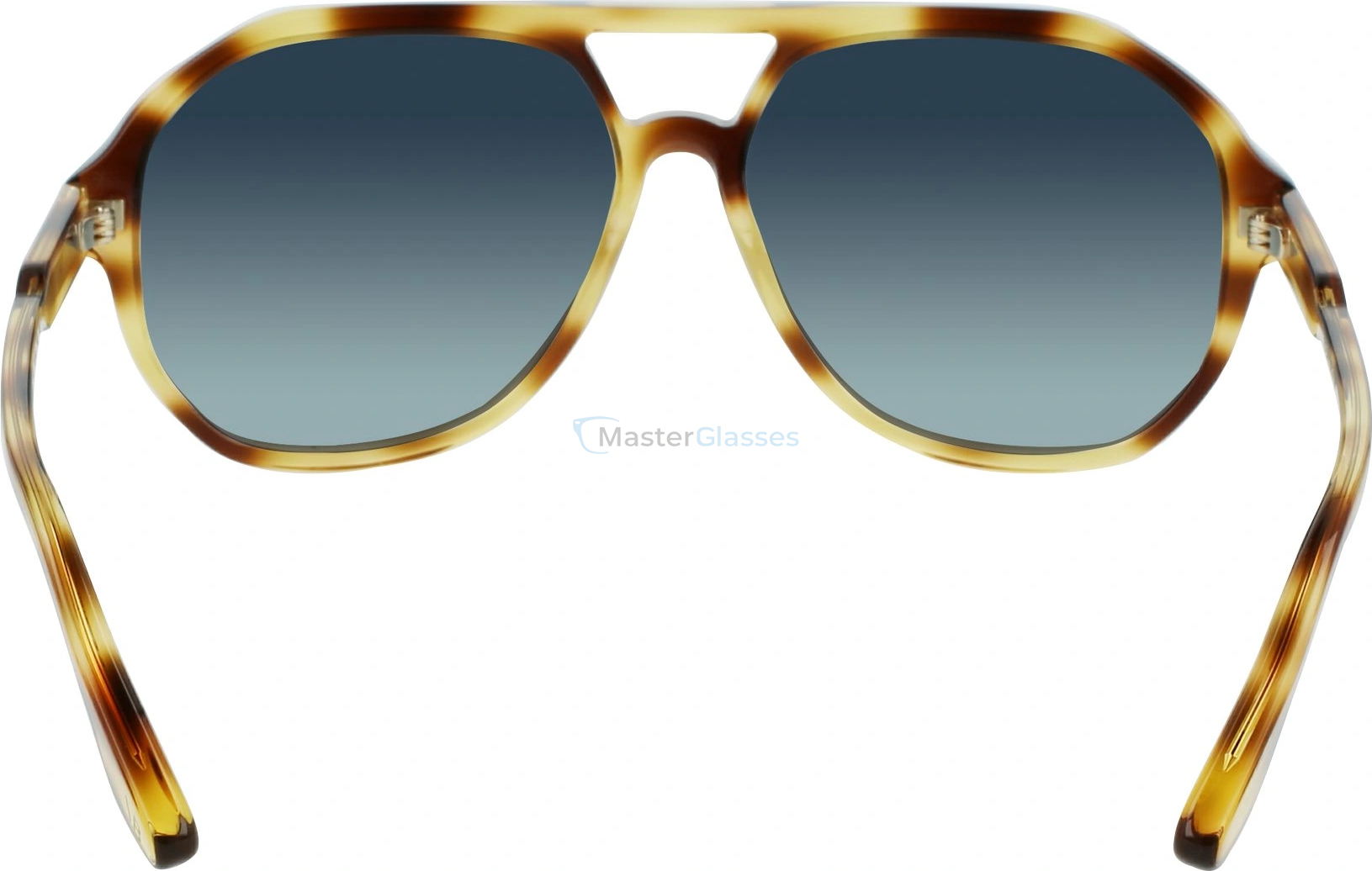   VICTORIA BECKHAM VB633S 222,  BLONDE HAVANA, GRADIENT BLUE