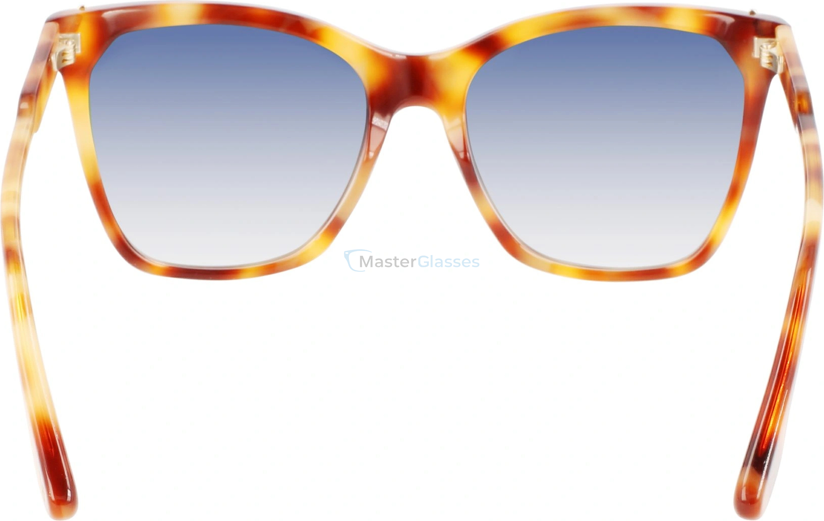   VICTORIA BECKHAM VB640S 238,  AMBER TORTOISE, BLUE GRADIENT