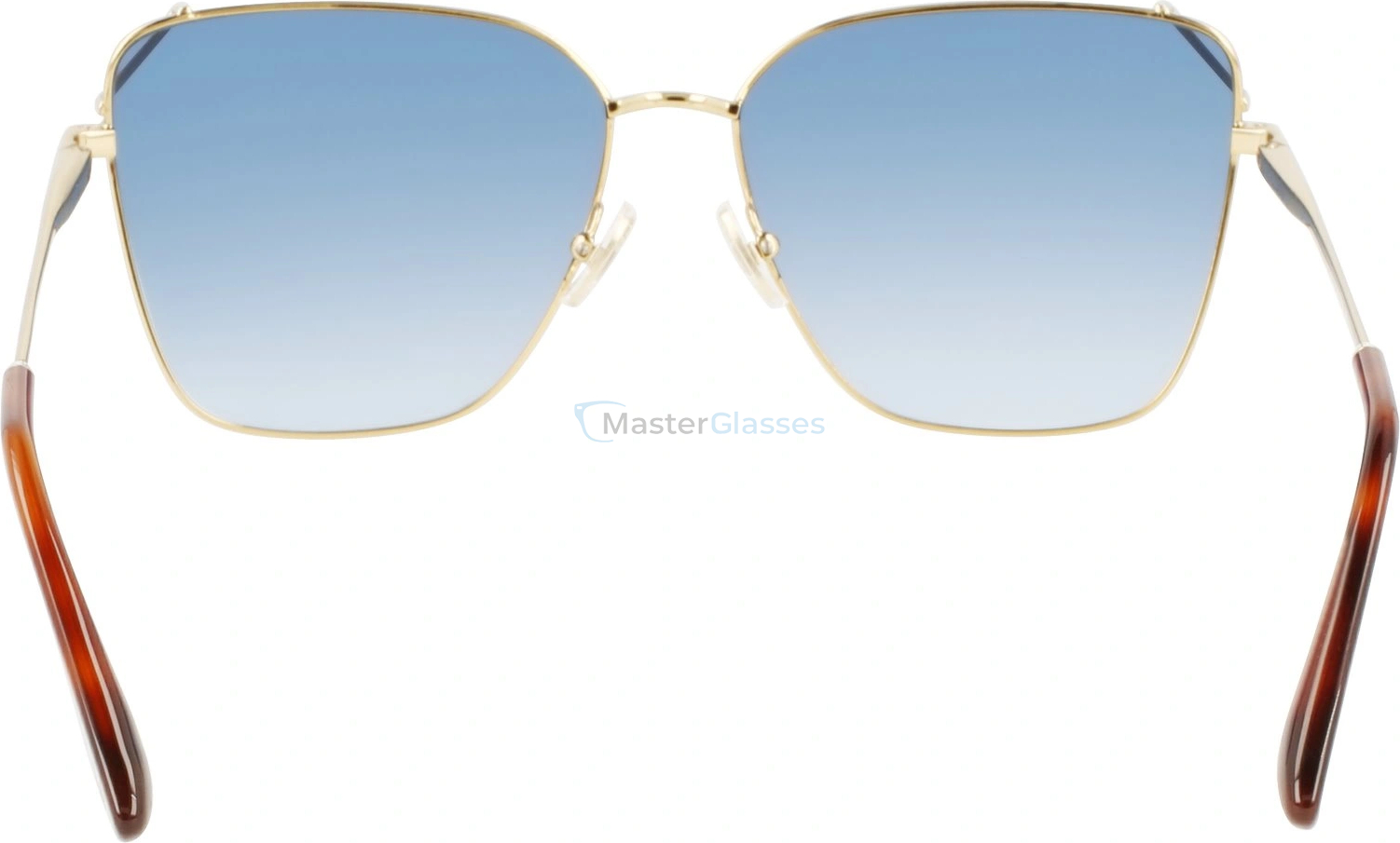   VICTORIA BECKHAM VB228S 720,  GOLD-BLUE, LIGHT BLUE