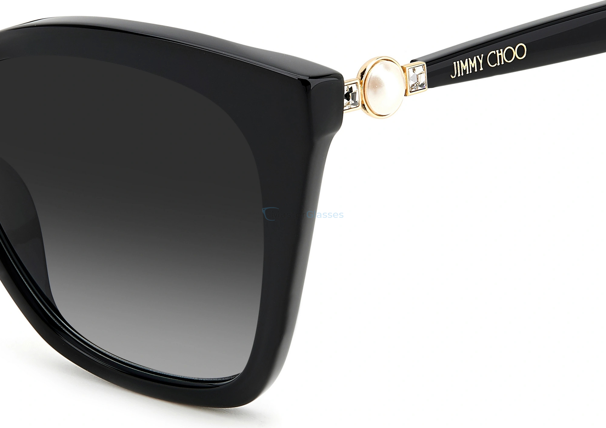   Jimmy Choo RUA/G/S 807 Black