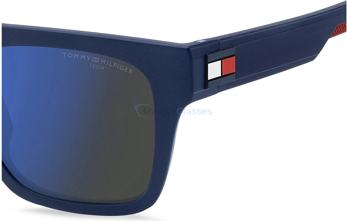   TOMMY HILFIGER TH 1976/S FLL,  MATTE BLUE, BLUE MULTILAYER HIGH CONTRAST