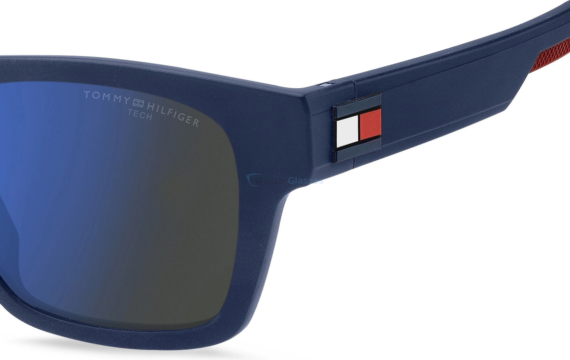   TOMMY HILFIGER TH 1975/S FLL,  MATTE BLUE, BLUE MULTILAYER HIGH CONTRAST