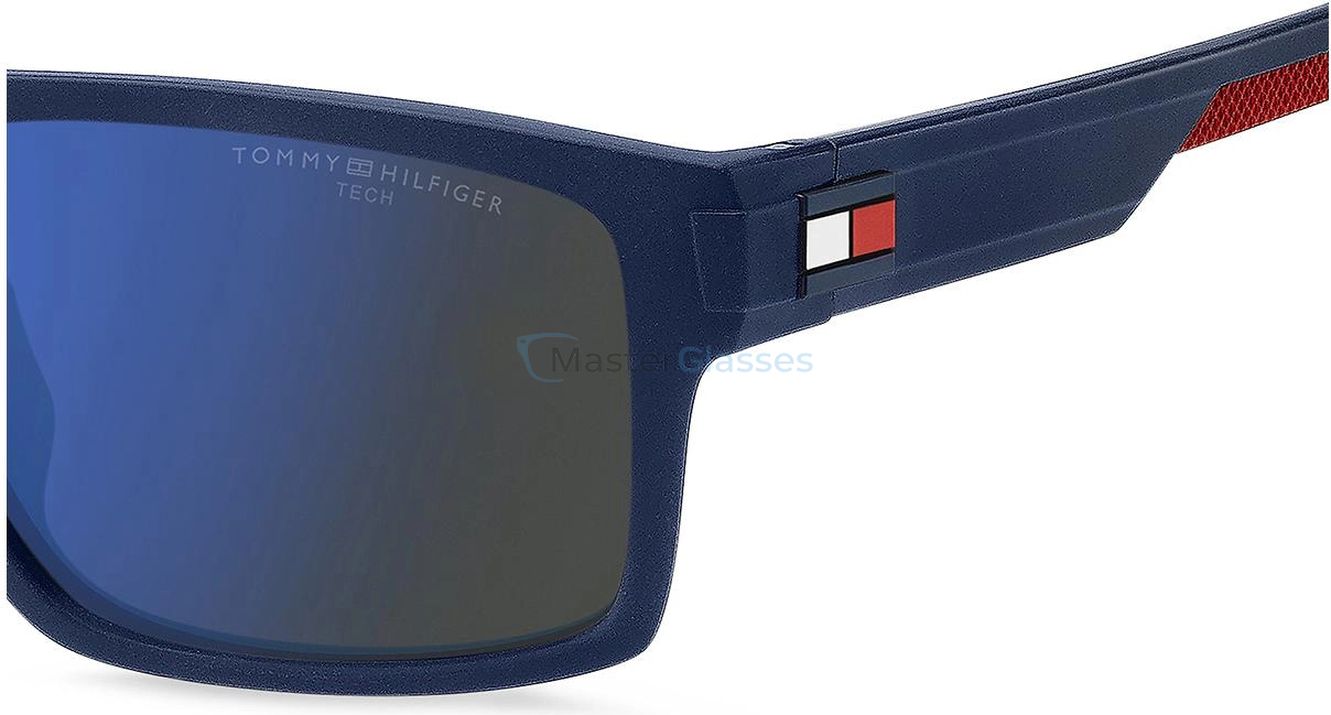   TOMMY HILFIGER TH 1977/S FLL,  MATTE BLUE, BLUE MULTILAYER HIGH CONTRAST