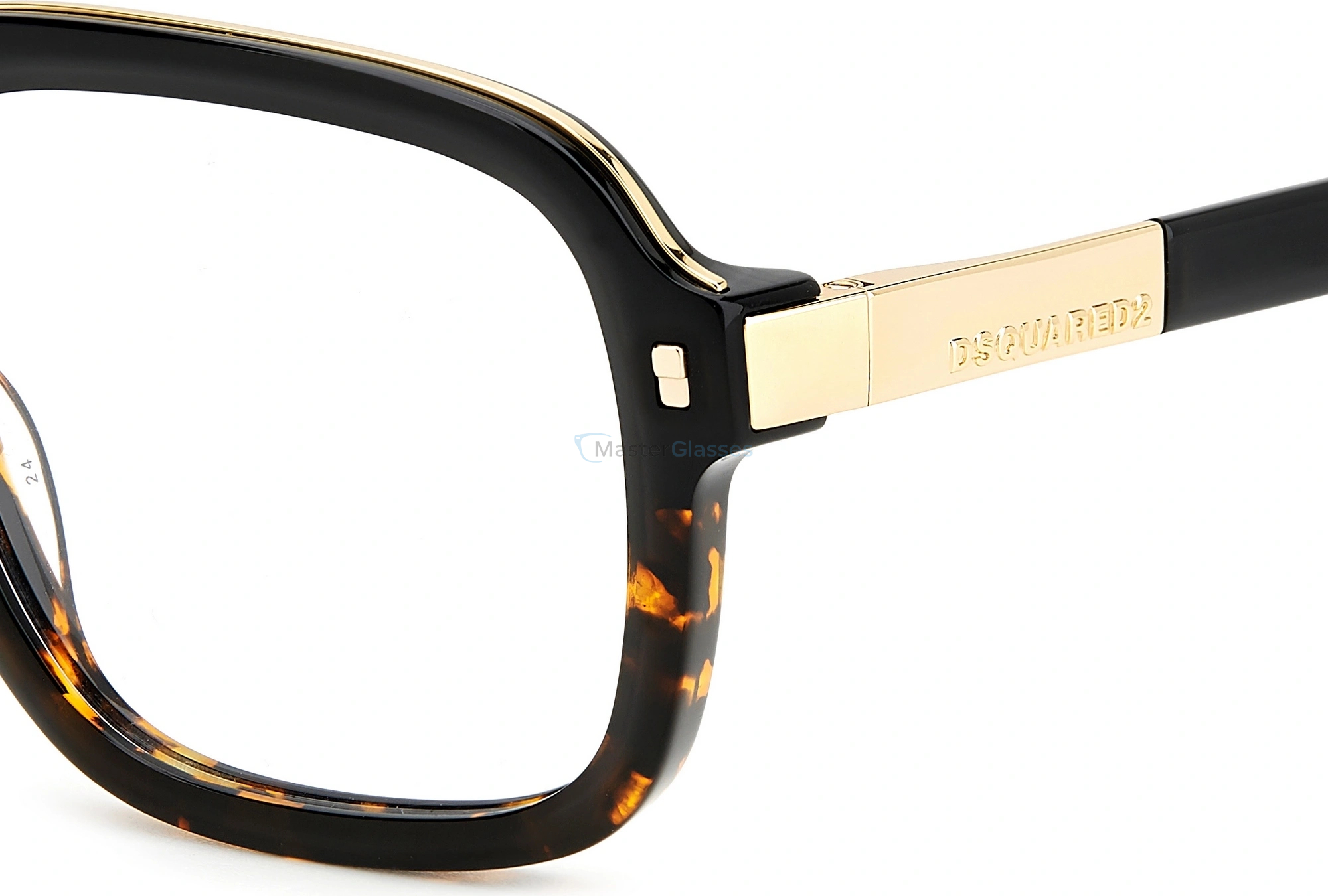  DSQUARED2 D2 0087 WR7 Black Havana