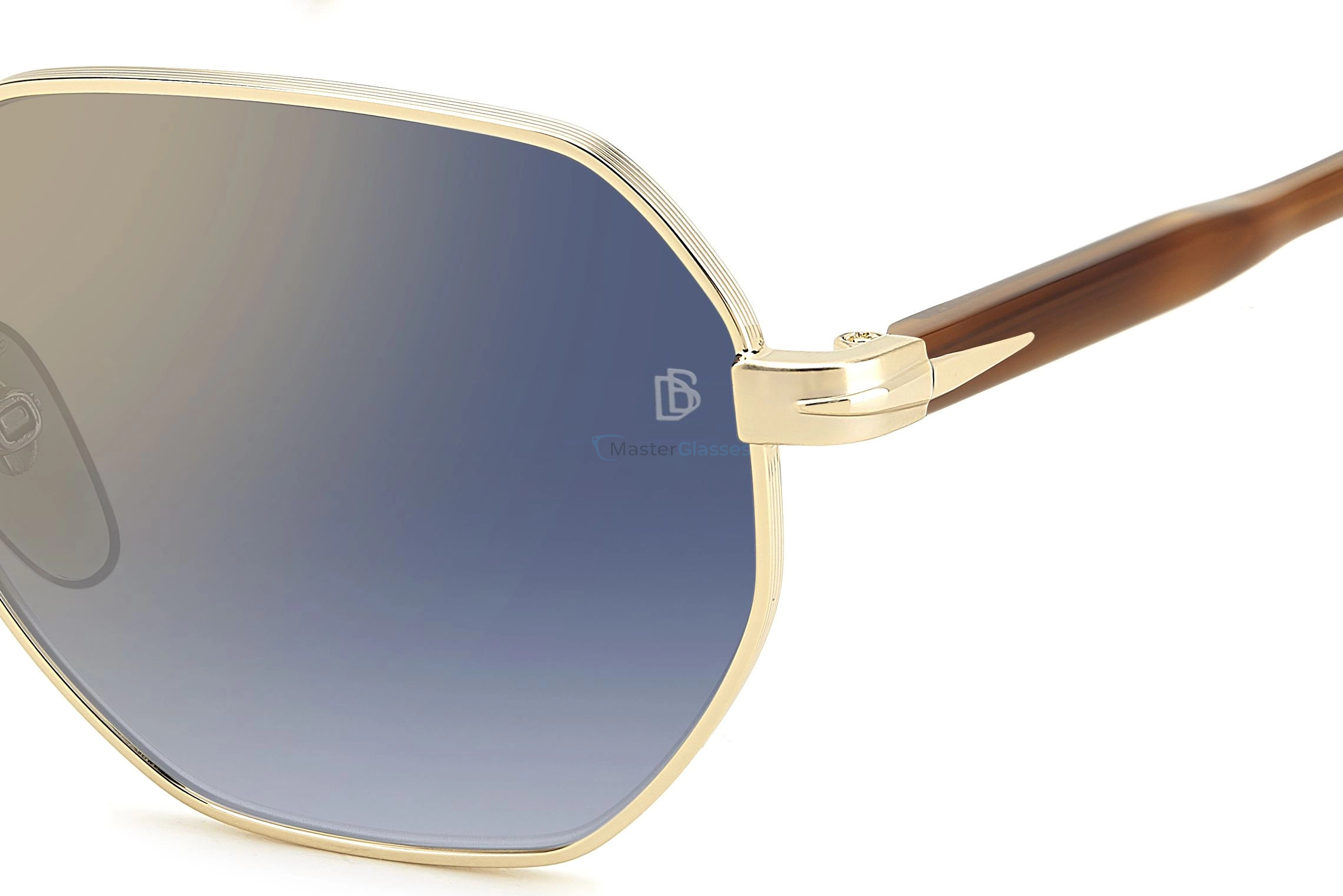   David Beckham DB 1162/F/S 06J Gold Havana