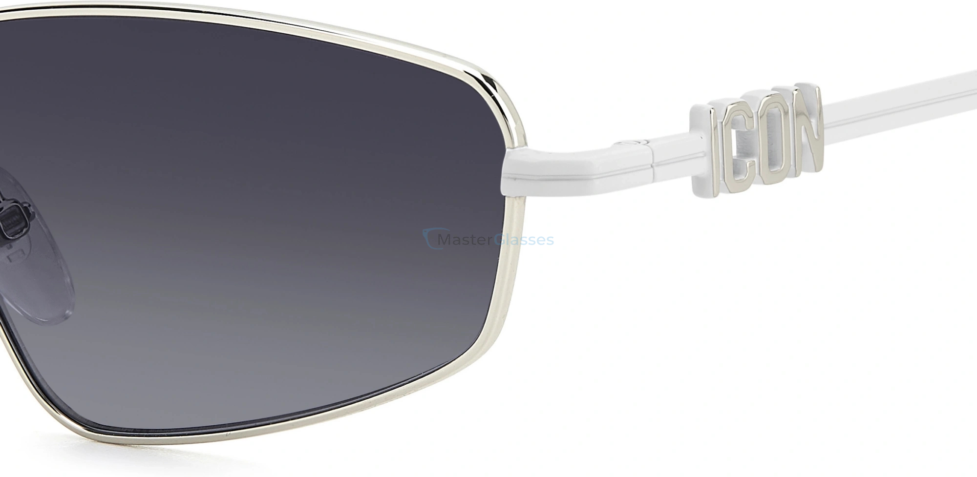   DSQUARED2 ICON 0015/S 85L Palladium White