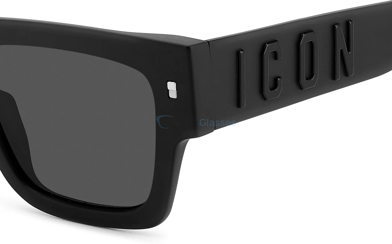   DSQUARED2 ICON 0021/S 003 MATTE BLACK