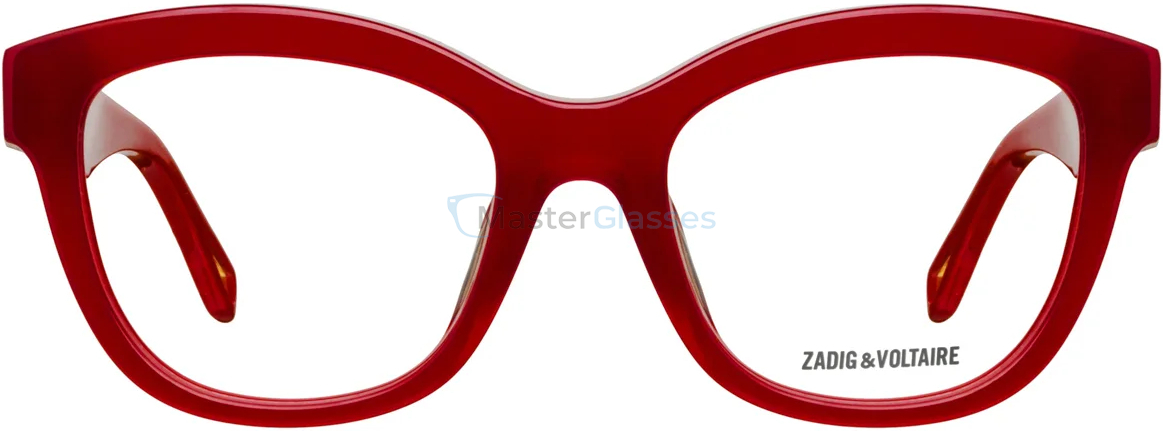  ZADIG VOLTAIRE VZV400 849,  SHINY OPLAINE RED, CLEAR