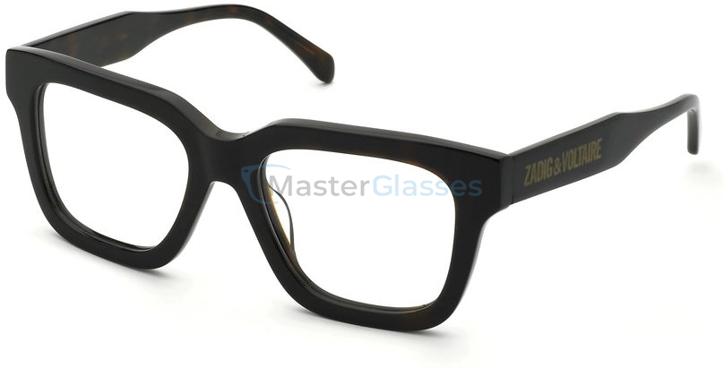  ZADIG VOLTAIRE VZV428 752,  SHINY DARK HAVANA, CLEAR