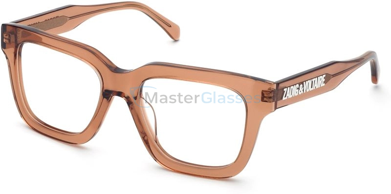  ZADIG VOLTAIRE VZV428 805,  SHINY TRANSP.LIGHT BROWN, CLEAR