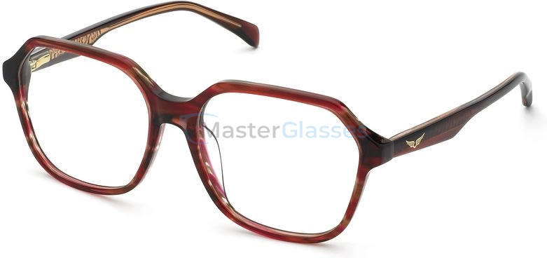  ZADIG VOLTAIRE VZV435 VC8,  FANTASY RED, CLEAR