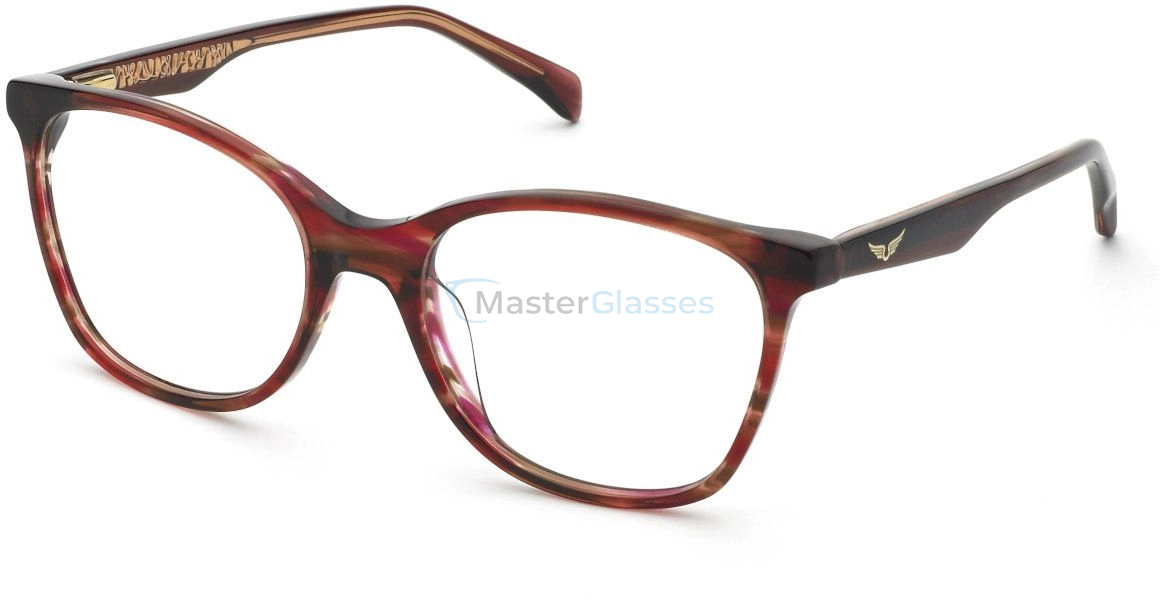  ZADIG VOLTAIRE VZV434 VC8,  FANTASY RED, CLEAR