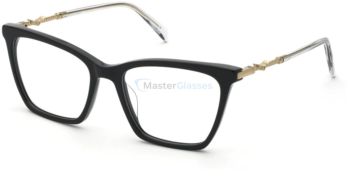  ZADIG VOLTAIRE VZV433 700,  SHINY BLACK, CLEAR