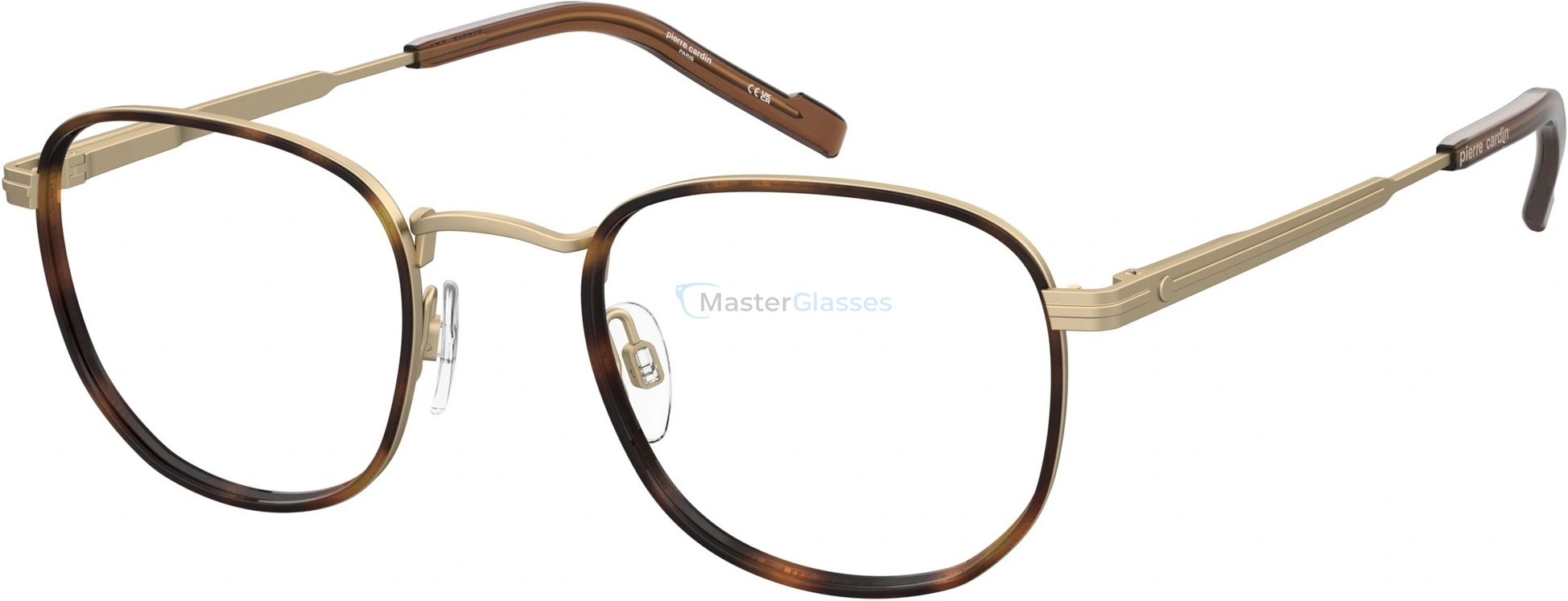  PIERRE CARDIN P.C. 6899 8SO MATTE GOLD HAVANA